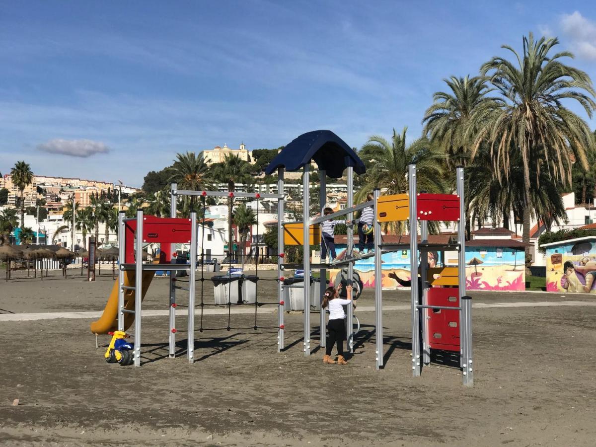 Malaga Beach House, 2 City Bikes, 2 Children'S Bikes, Wifi, Big Terrace, Bbq, Family, Childfriendly Málaga Exterior foto
