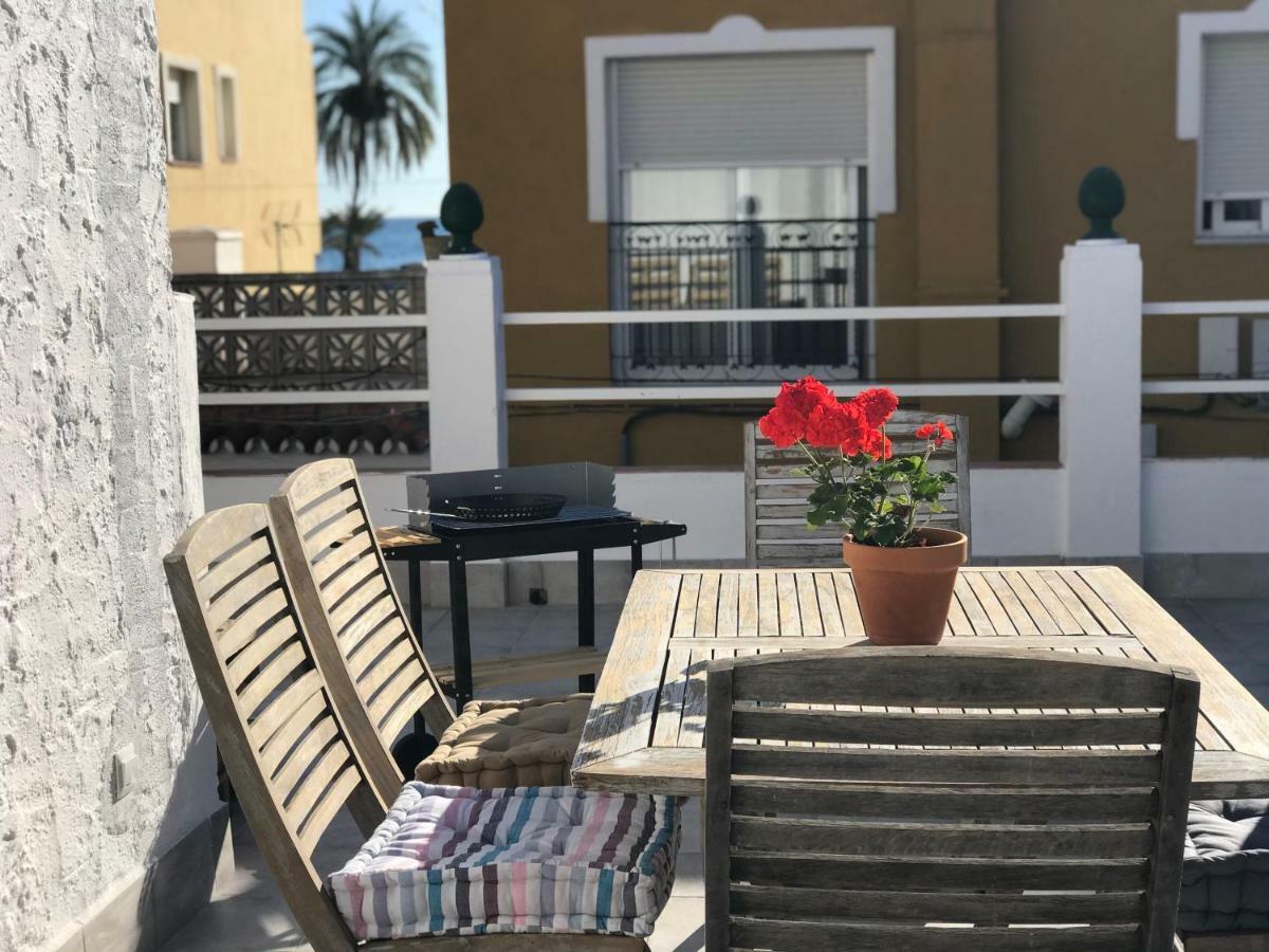 Malaga Beach House, 2 City Bikes, 2 Children'S Bikes, Wifi, Big Terrace, Bbq, Family, Childfriendly Málaga Exterior foto
